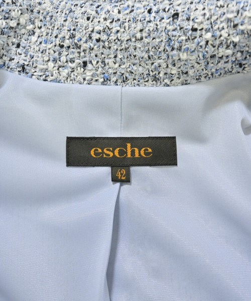 esche（エッシュ）カジュアルジャケット 青 サイズ:42(L位) レディース/2200686955016