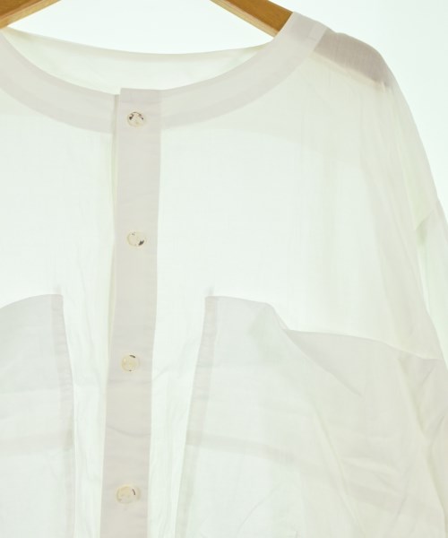 Yoriori（ヨリオリ）カジュアルシャツ 白 サイズ:38(M位) レディース/2200615352251