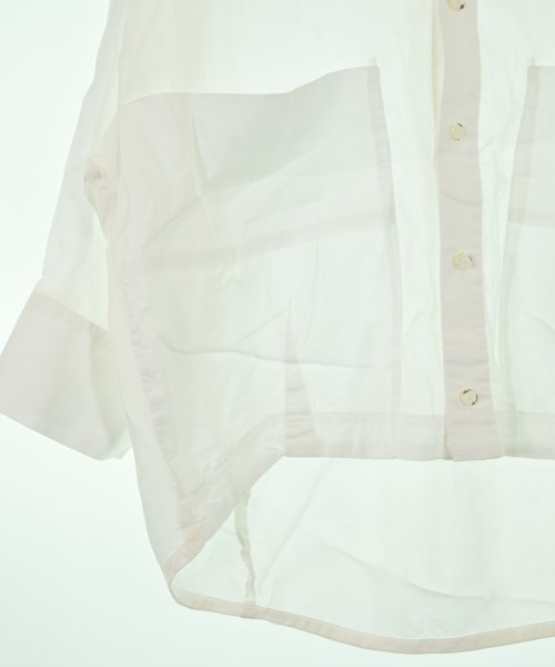 Yoriori（ヨリオリ）カジュアルシャツ 白 サイズ:38(M位) レディース/2200615352251