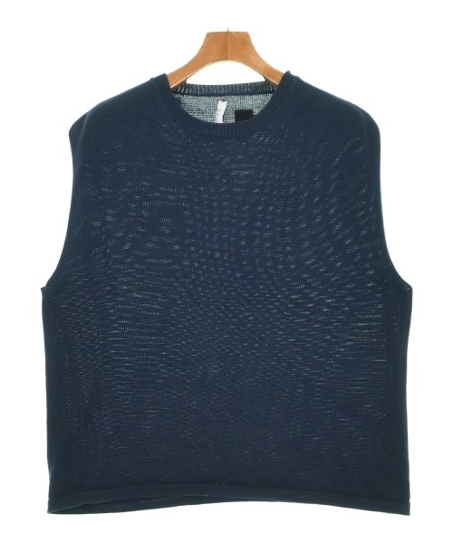 THIBAULT VAN DER STRAETE(ティボーヴァンダルストラット)ベスト 紺 サイズ:M/2200680131164