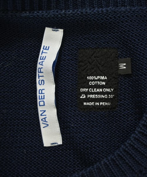 THIBAULT VAN DER STRAETE（ティボーヴァンダルストラット）ベスト 紺 サイズ:M メンズ/2200680131164