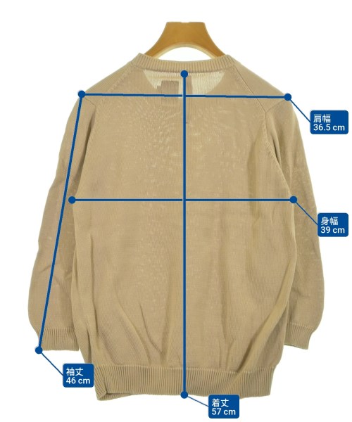 THIBAULT VAN DER STRAETE（ティボーヴァンダルストラット）ニット・セーター ベージュ サイズ:S レディース/2200635732125