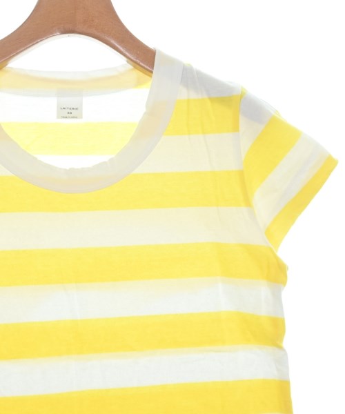 LAITERIE（レイトリー）Tシャツ・カットソー 黄 サイズ:38(M位) レディース/2200659949028