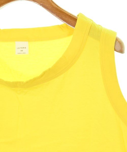 LAITERIE（レイトリー）タンクトップ 黄 サイズ:38(M位) レディース/2200659949035