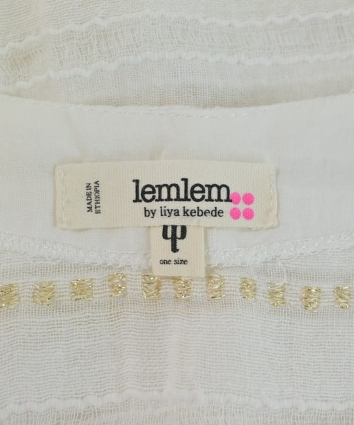 lemlem（レムレム）ワンピース 白 サイズ:ONE レディース/2200693662297
