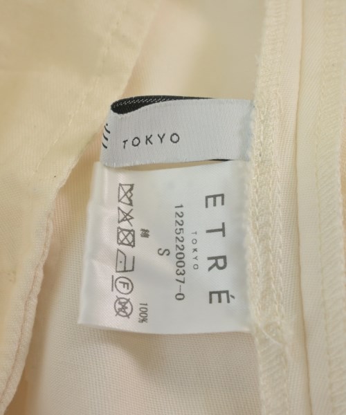 ETRE TOKYO（エトレトウキョウ）チノパン 白 サイズ:S レディース/2200635775047