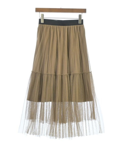 ETRE TOKYO（エトレトウキョウ）ロング・マキシ丈スカート 茶 サイズ:F レディース/2200629085060