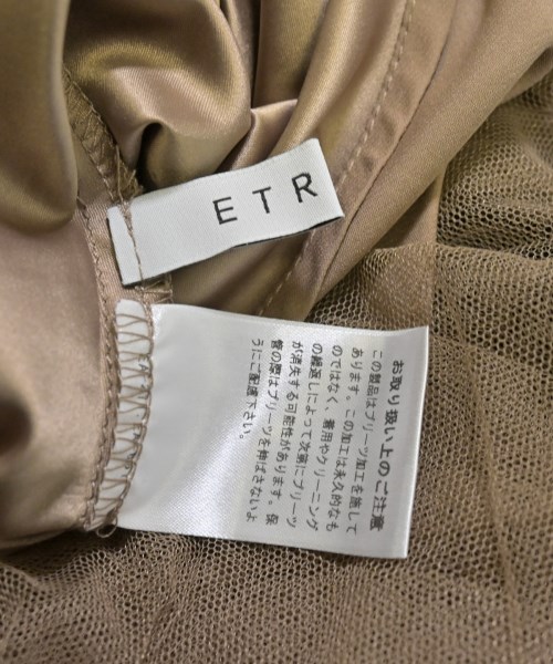 ETRE TOKYO（エトレトウキョウ）ロング・マキシ丈スカート 茶 サイズ:F レディース/2200629085060