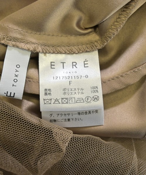 ETRE TOKYO（エトレトウキョウ）ロング・マキシ丈スカート 茶 サイズ:F レディース/2200629085060