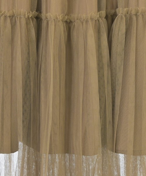 ETRE TOKYO（エトレトウキョウ）ロング・マキシ丈スカート 茶 サイズ:F レディース/2200629085060