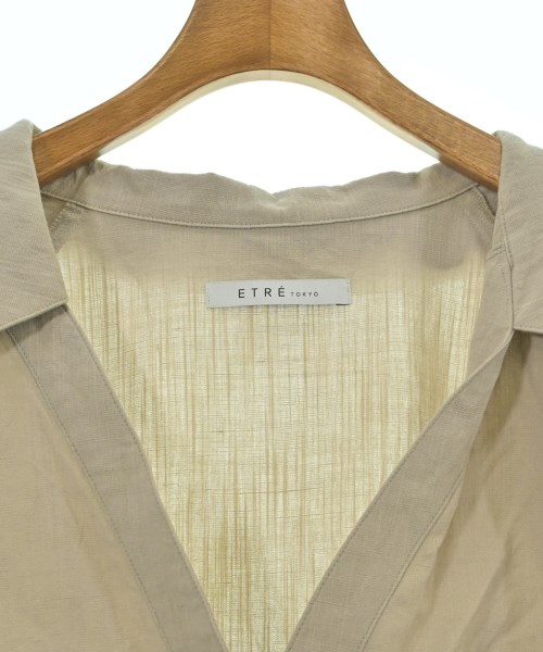 ETRE TOKYO（エトレトウキョウ）カジュアルシャツ ベージュ サイズ:F レディース/2200620221016