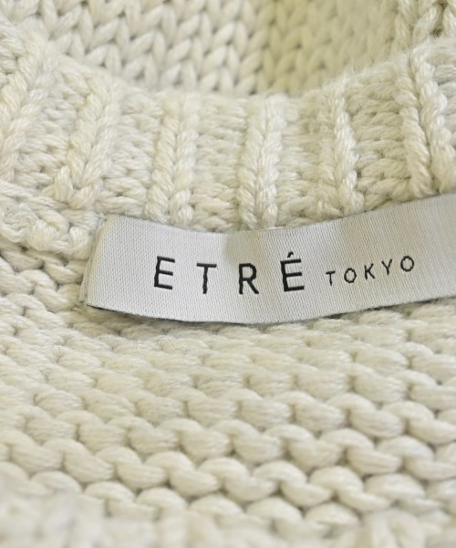 ETRE TOKYO（エトレトウキョウ）カーディガン 白 サイズ:F レディース/2200607378023