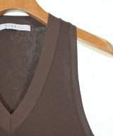 ETRE TOKYO（エトレトウキョウ）ベスト/ノースリーブ 茶 サイズ:F レディース/2200619850203