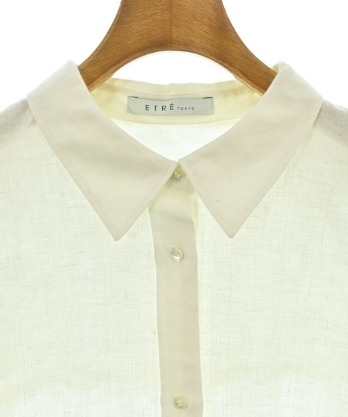 ETRE TOKYO（エトレトウキョウ）カジュアルシャツ 白 サイズ:F レディース/2200620899017