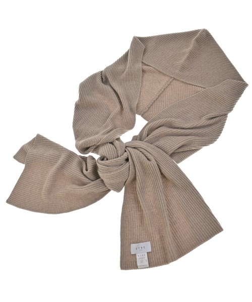 ETRE TOKYO(エトレトウキョウ)マフラー ベージュ サイズ:F/2200670557080