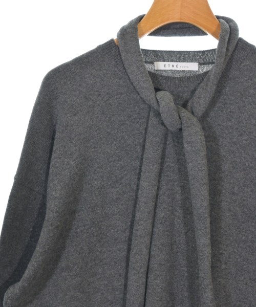 ETRE TOKYO（エトレトウキョウ）ニット・セーター グレー サイズ:F レディース/2200677753164