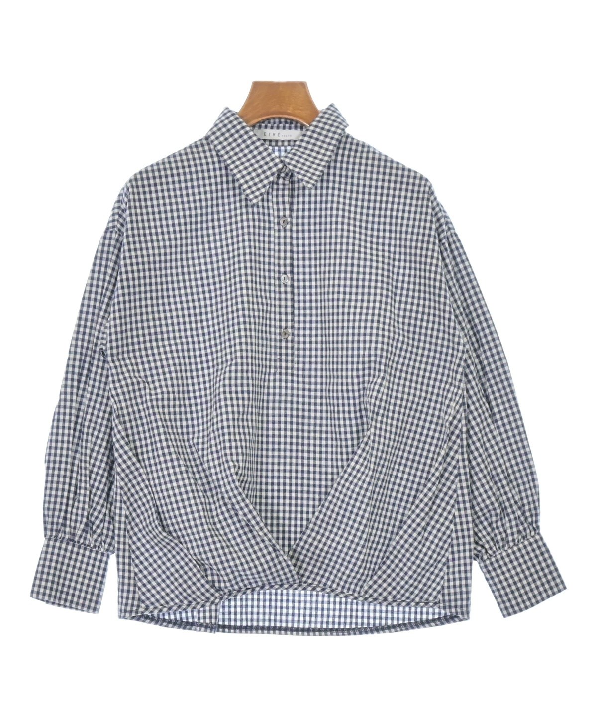 未使用 ETRE TOKYO エトレトウキョウ タイプライターBOXシャツ ブラウス 1222210101 サイズF グリーン レディース 古着 中古 USED ETRE TOKYO タイプライターBOXシャツ - メルカリ