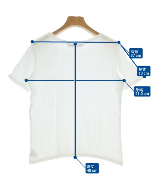 ETRE TOKYO（エトレトウキョウ）Tシャツ・カットソー 白 サイズ:F レディース/2200677004075