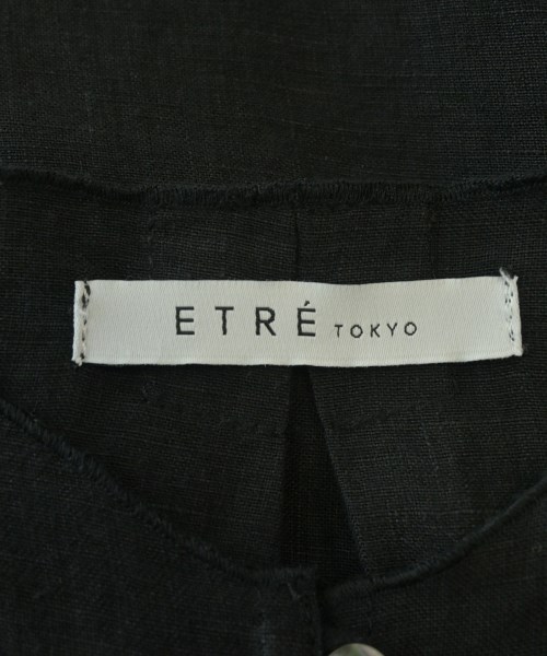 ETRE TOKYO（エトレトウキョウ）ベスト 黒 サイズ:F レディース/2200696542077