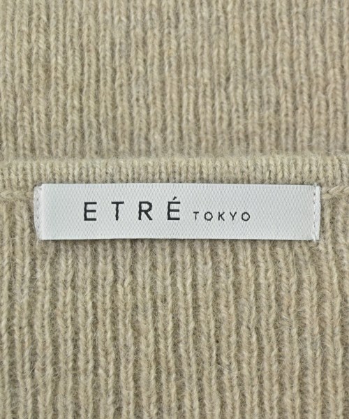 ETRE TOKYO（エトレトウキョウ）ニット・セーター ベージュ サイズ:F レディース/2200697730060