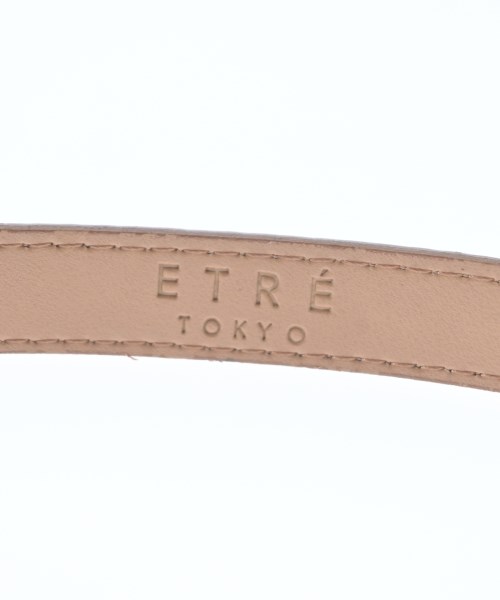 ETRE TOKYO（エトレトウキョウ）ベルト 茶 サイズ:- レディース/2200649651078