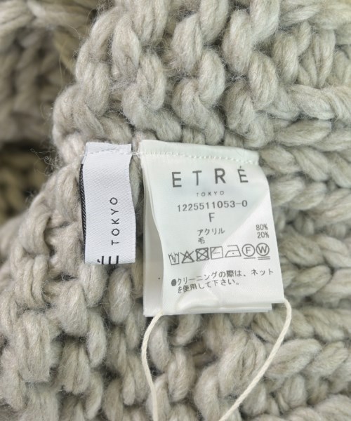 ETRE TOKYO（エトレトウキョウ）ニット・セーター グレー サイズ:F レディース/2200659661050