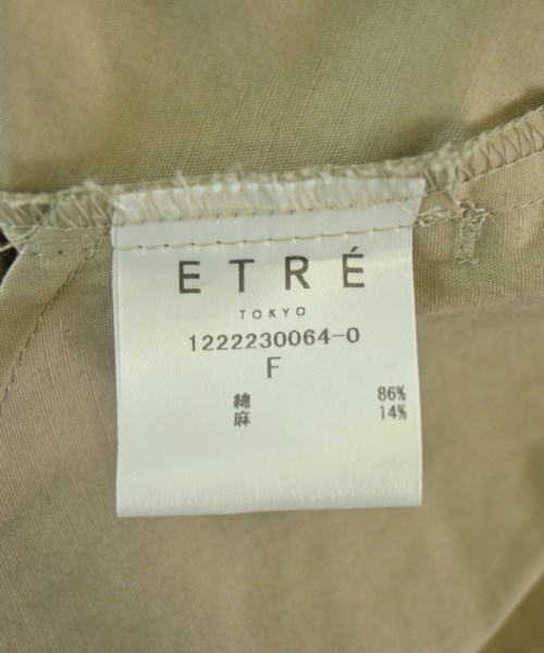 ETRE TOKYO（エトレトウキョウ）ワンピース ベージュ サイズ:F レディース/2200712685016