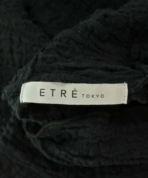 ETRE TOKYO（エトレトウキョウ）Tシャツ・カットソー 黒 サイズ:F レディース/2200712685030