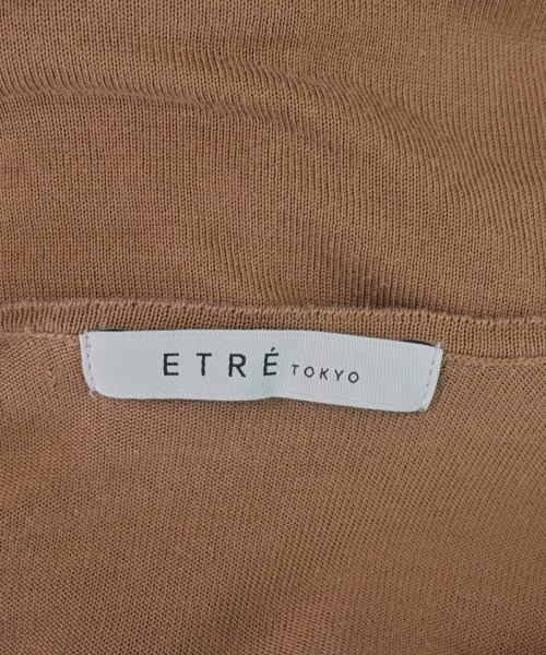ETRE TOKYO（エトレトウキョウ）ニット・セーター 茶 サイズ:F レディース/2200646205106