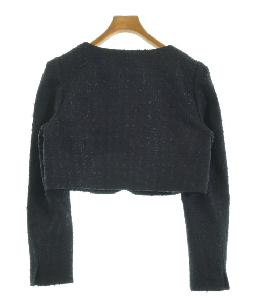 ETRE TOKYO（エトレトウキョウ）ノーカラージャケット 紺 サイズ:M レディース/2200645200027