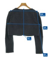 ETRE TOKYO（エトレトウキョウ）ノーカラージャケット 紺 サイズ:M レディース/2200645200027