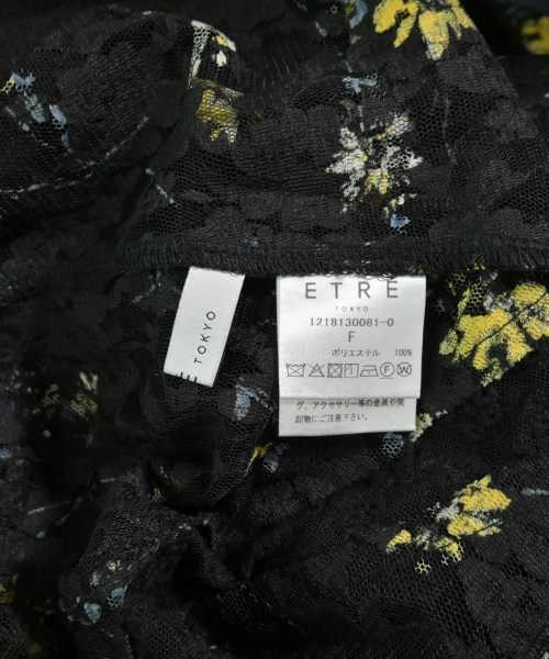ETRE TOKYO（エトレトウキョウ）ワンピース 黒 サイズ:F レディース/2200646066080