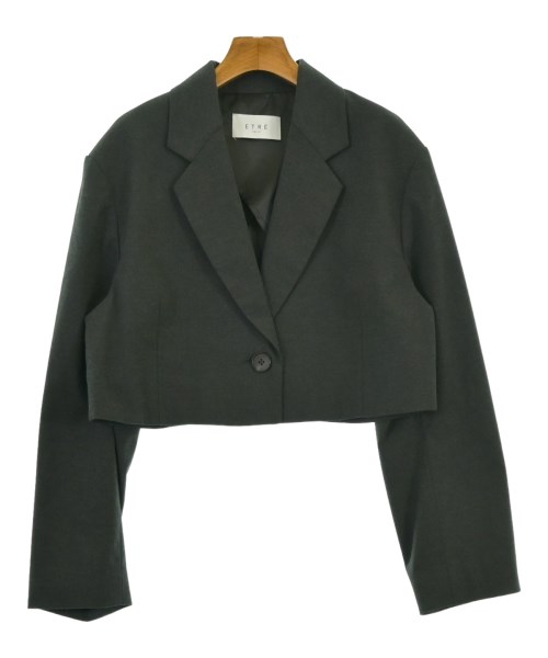ETRE TOKYO（エトレトウキョウ）テーラードジャケット グレー サイズ:F レディース/2200661558027