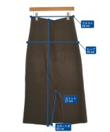 ETRE TOKYO（エトレトウキョウ）ロング・マキシ丈スカート 茶 サイズ:F レディース/2200669086614