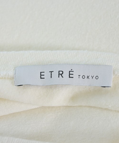 ETRE TOKYO（エトレトウキョウ）ノースリーブ 白 サイズ:F レディース/2200722225608