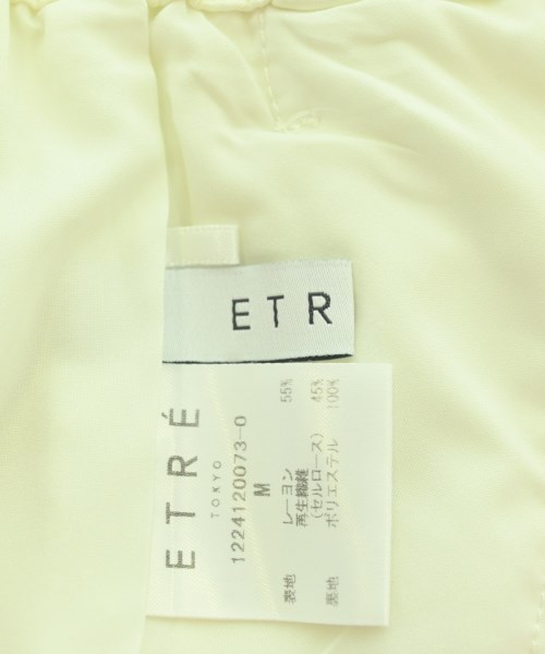 ETRE TOKYO（エトレトウキョウ）その他 白 サイズ:M レディース/2200722225639