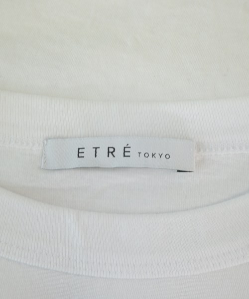 ETRE TOKYO（エトレトウキョウ）Tシャツ・カットソー 白 サイズ:F レディース/2200722532133