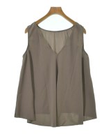 ETRE TOKYO（エトレトウキョウ）ノースリーブ 茶 サイズ:F レディース/2200736847438