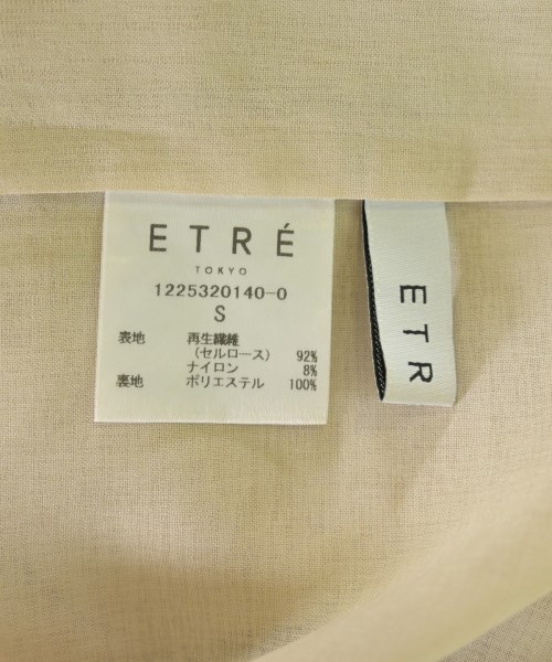 ETRE TOKYO（エトレトウキョウ）その他 ベージュ サイズ:S レディース/2200723536086