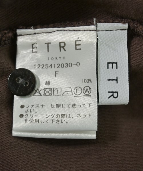 ETRE TOKYO（エトレトウキョウ）カーディガン 茶 サイズ:F レディース/2200723536093