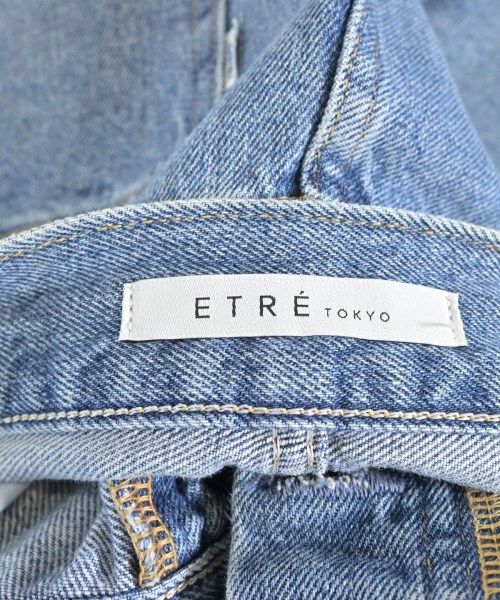 ETRE TOKYO（エトレトウキョウ）デニムパンツ 青 サイズ:S レディース/2200685407028