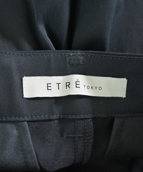 ETRE TOKYO（エトレトウキョウ）スラックス 紺 サイズ:S レディース/2200684418315