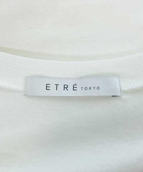 ETRE TOKYO（エトレトウキョウ）Tシャツ・カットソー 白 サイズ:F レディース/2200686093176