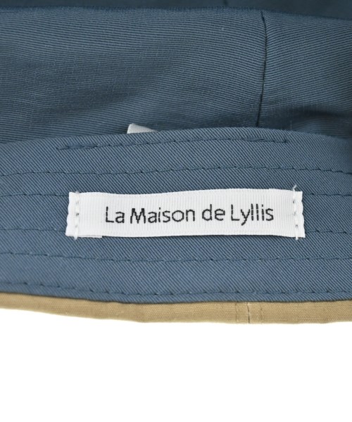 La Maison de Lyllis（ラメゾンドリリス）キャップ ベージュ サイズ:- メンズ/2200627658037