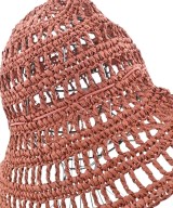 La Maison de Lyllis（ラメゾンドリリス）ハット 茶 サイズ:- レディース/2200641691034