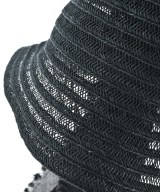 La Maison de Lyllis（ラメゾンドリリス）ストローハット 黒 サイズ:F レディース/2200636835078