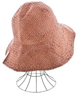 La Maison de Lyllis（ラメゾンドリリス）ストローハット 茶 サイズ:57cm レディース/2200644571098