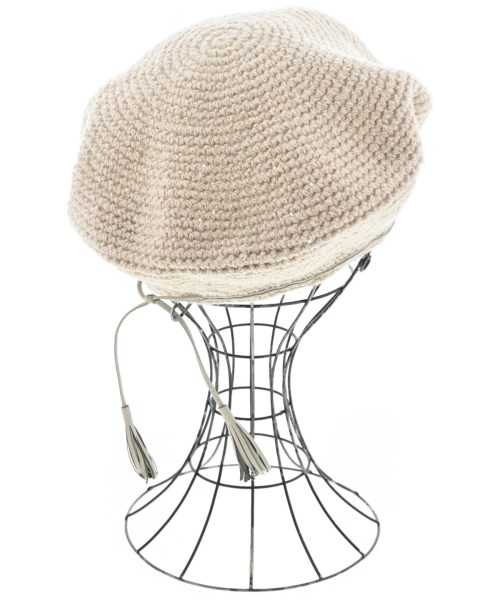 La Maison de Lyllis（ラメゾンドリリス）ハンチング・ベレー帽 ベージュ サイズ:F レディース/2200644571111