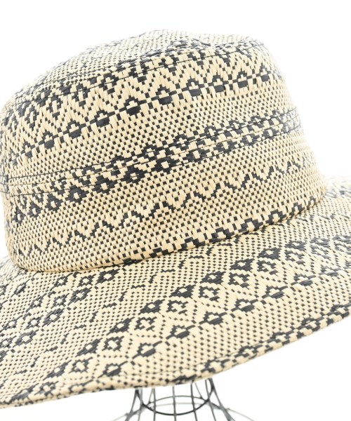 La Maison de Lyllis（ラメゾンドリリス）ストローハット 白 サイズ:57 レディース/2200644571173