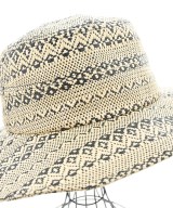 La Maison de Lyllis（ラメゾンドリリス）ストローハット 白 サイズ:57 レディース/2200644571180